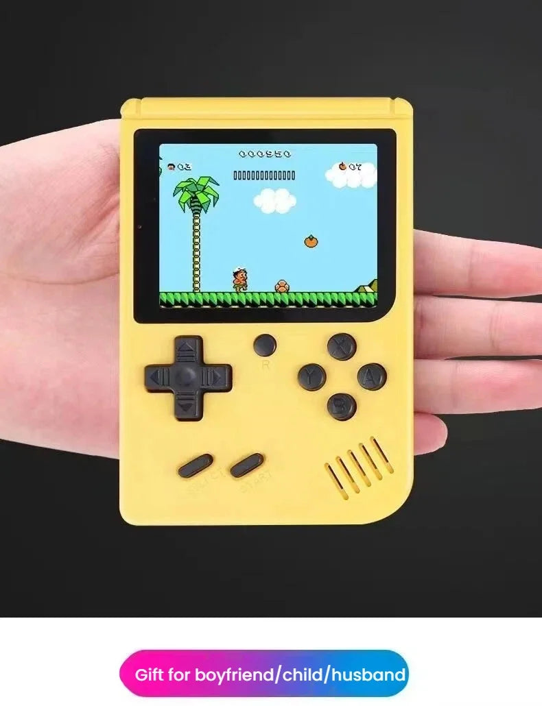 New Retro Mini Handheld Game Console 8-Bit Portable Game Player, Classic Gaming Device Support AV Output