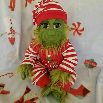 Christmas Dolls Cute Stuffed Plush Toy Room Decor Desktop Ornament Creative Adorable Holiday Decor Children Gift