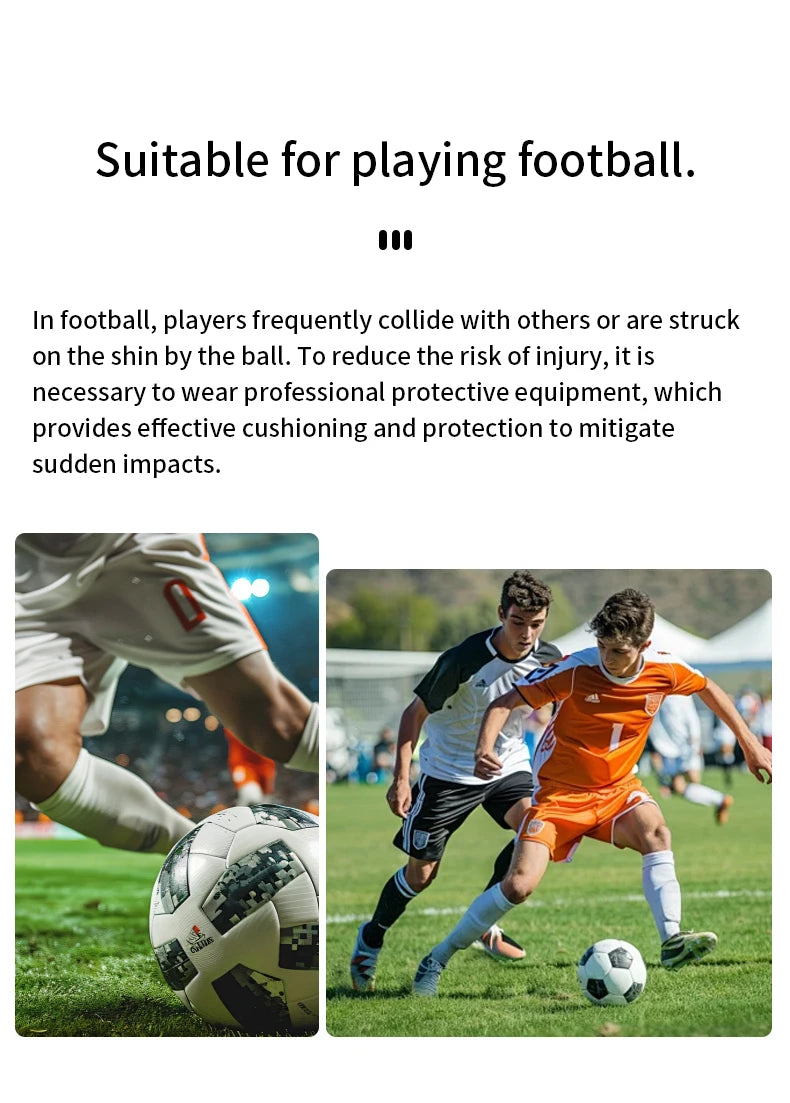 Mini football shin guard covers - Built-in mini shin guard covers, suitable for men, women and teenagers - Small shin guards, su
