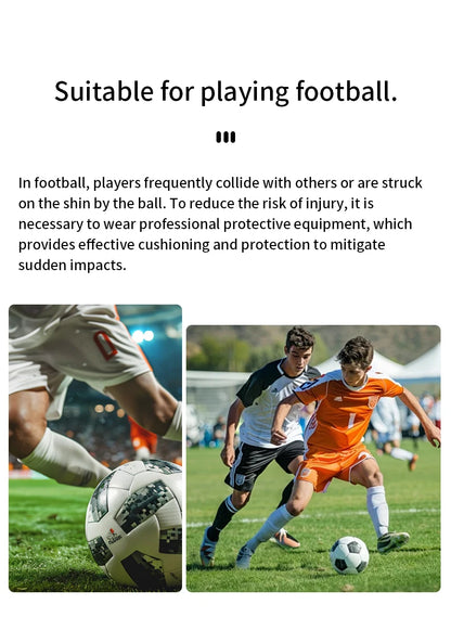 Mini football shin guard covers - Built-in mini shin guard covers, suitable for men, women and teenagers - Small shin guards, su