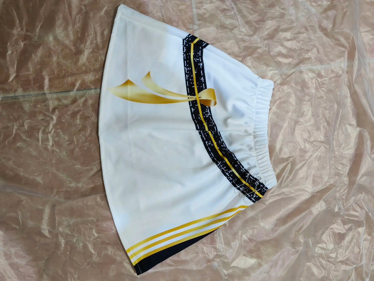 Kids Anime Cosplay Girl Costume Group Idol Singer Performance Show Black Golden Costume Child Halloween Party Clolthes Outfit