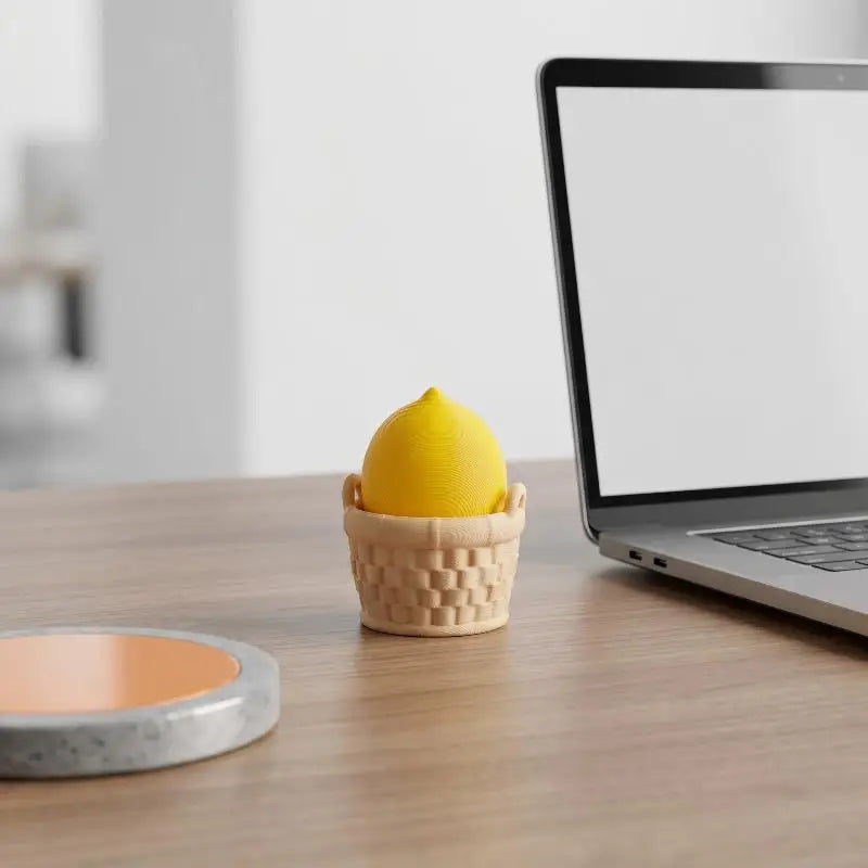 Fidget Clicker Decompression Toy 3D Printed Cute Fruit Shape Creative Anti-Stress Sensory Toy for Kids Adults Stocking Stuffer