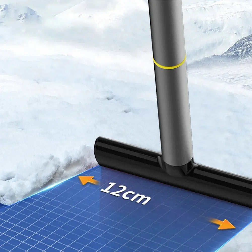 Car Ice Scraper Snow Removal Car Windshield Window Snow Cleaning Glass Scraping Tool TPU Winter Auto Ice Breaker Snow Shovel