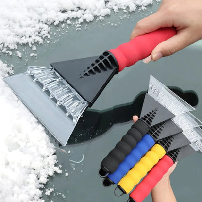 Hot Telescopic Car Windscreen Snow Removal Shovel Plastic Frost Removing Winter Snow Scraping Shovel Portable Ice Scraper
