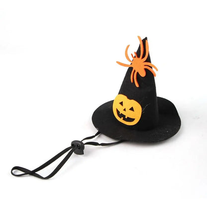 Stand-collar Halloween Pet Costume Comfortable Adjustable Cat Cosplay Cloak Soft Fabric Pet Supplies Kitten Puppy Dress Party