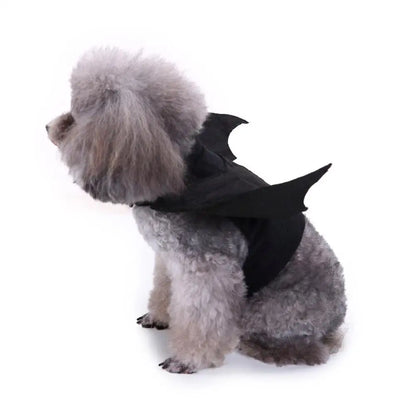 -Halloween Pet Costume - Cute Black Bat Wings Harness Costume For Cats And Dogs, Halloween Party Cosplay, Pet Supplies