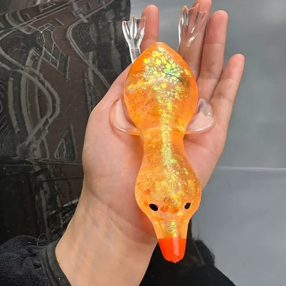 Squishy Duck Goose Stretch Fidget Toy, Cute Animal Vent Squeeze Toy, Antistress Decompression Gift for All Ages