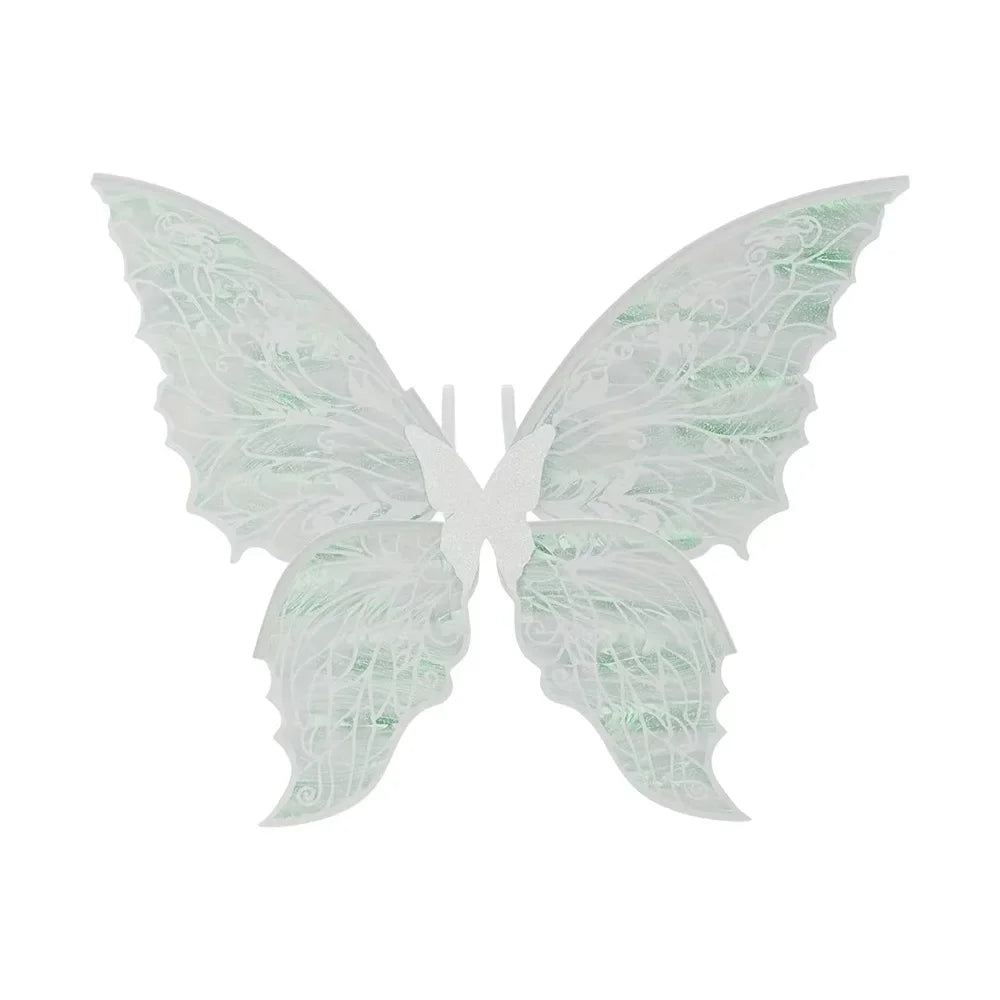 1PC Adults Fairy Wings Girls Sparkling Angel Wings Butterfly Costume Wings Halloween Costume Dress up Party Favor Christmas Gift