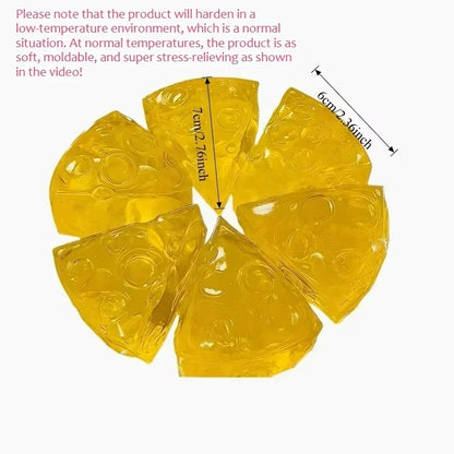 2A-Relieve Stress Squishy Honey Cheese Square Fidgets Toys Super Soft Mochi Cheese Squeeze Toy Funny Anti-stress Sensory Toy9