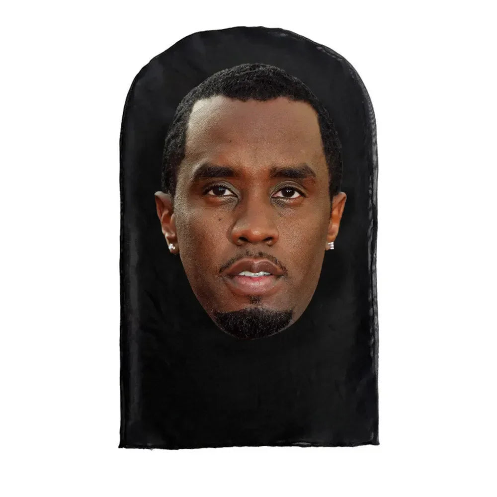 Cosplay 3D Printed Kanye Mask Stretch Mesh Full Face Mask Men Women Role Play Headdress Halloween Masquerade Balaclava Headdress
