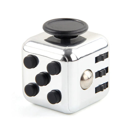 Solid Color Fidget Decompression Dice for Release Stress Autism Anxiety Relieve Adult Kids Stress Relief Anti-Stress Fingertip