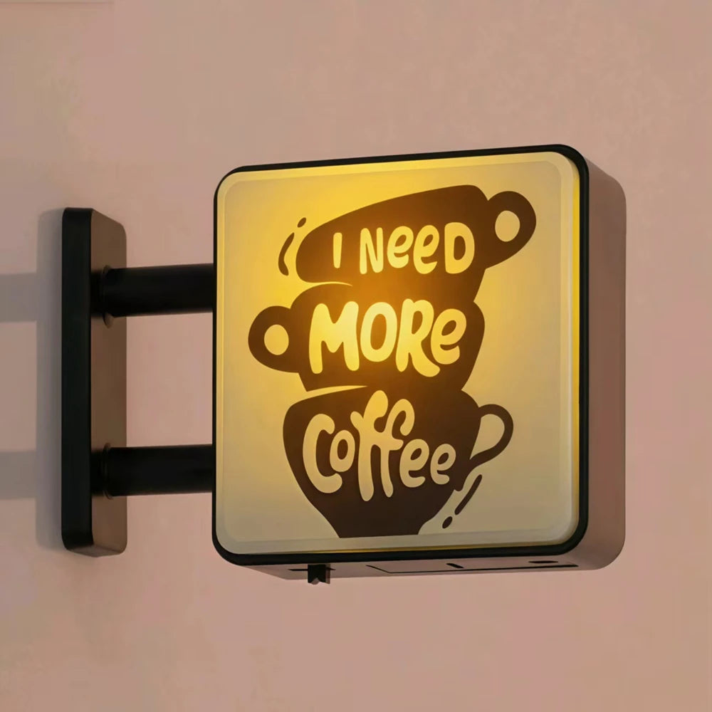 Mini Lightbox Fridge Magnet Coffee Japanese Creative Tourism Souvenir Magnetic Luminous Light Box Home Decoration Gift