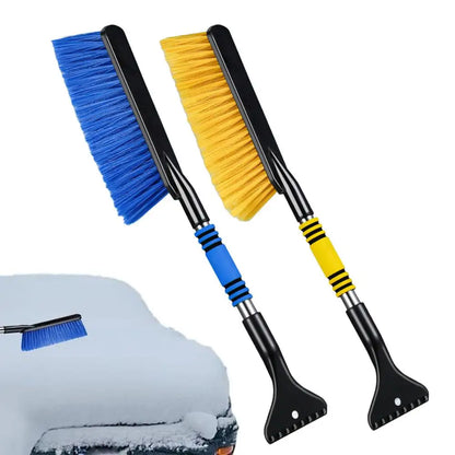 Car Snow Shovel Snow Ice Scraper Snow Brush Shovel Removal Brush Car Windshield Cleaning Scraping Winter Tool