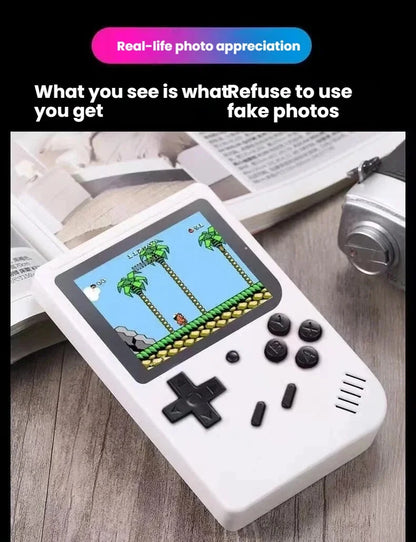 New Retro Mini Handheld Game Console 8-Bit Portable Game Player, Classic Gaming Device Support AV Output