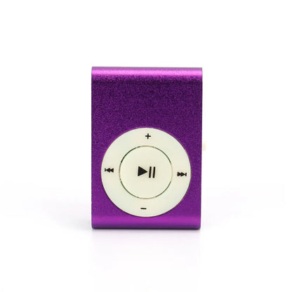 Mini MP3 Player Music Media Mini Clip Support TF Card Stylish Design Fashionable Portable Mini USB MP3 Player Walkman Colourful