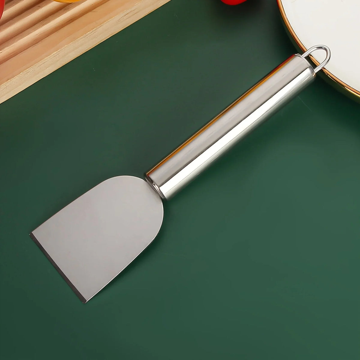Versatile Cleaning Scraper Durable Metal Glue Remover Snow Shovel for Kitchen, Bathroom and Home Use
