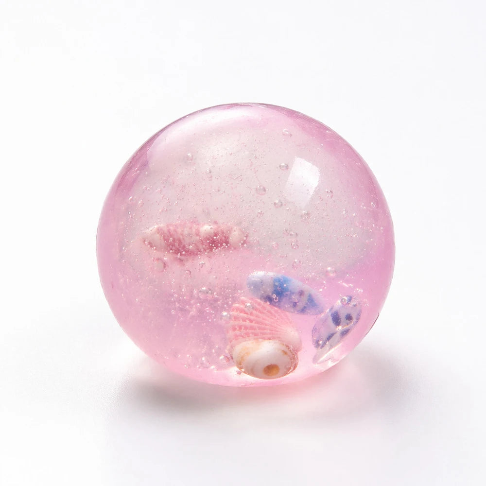 Transparent Maltose Squishy Balls – Slow-Rise Sensory Fidget