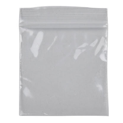 100Pcs Reclosable Clear Plastic Packaging Bags Strong Poly Zip Locks Baggies Grip Self Seal Resealable Baggy For Candy Packing