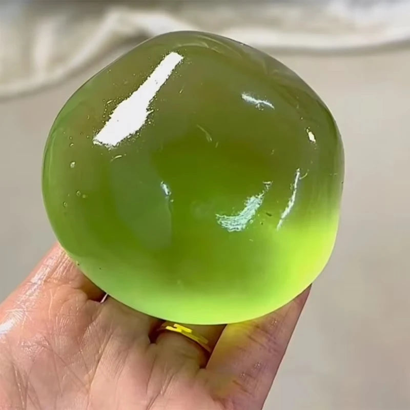 Transparent Maltose Squishy Balls – Slow-Rise Sensory Fidget