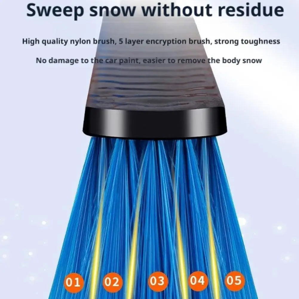 Car Snow Shovel Snow Ice Scraper Snow Brush Shovel Removal Brush Car Windshield Cleaning Scraping Winter Tool