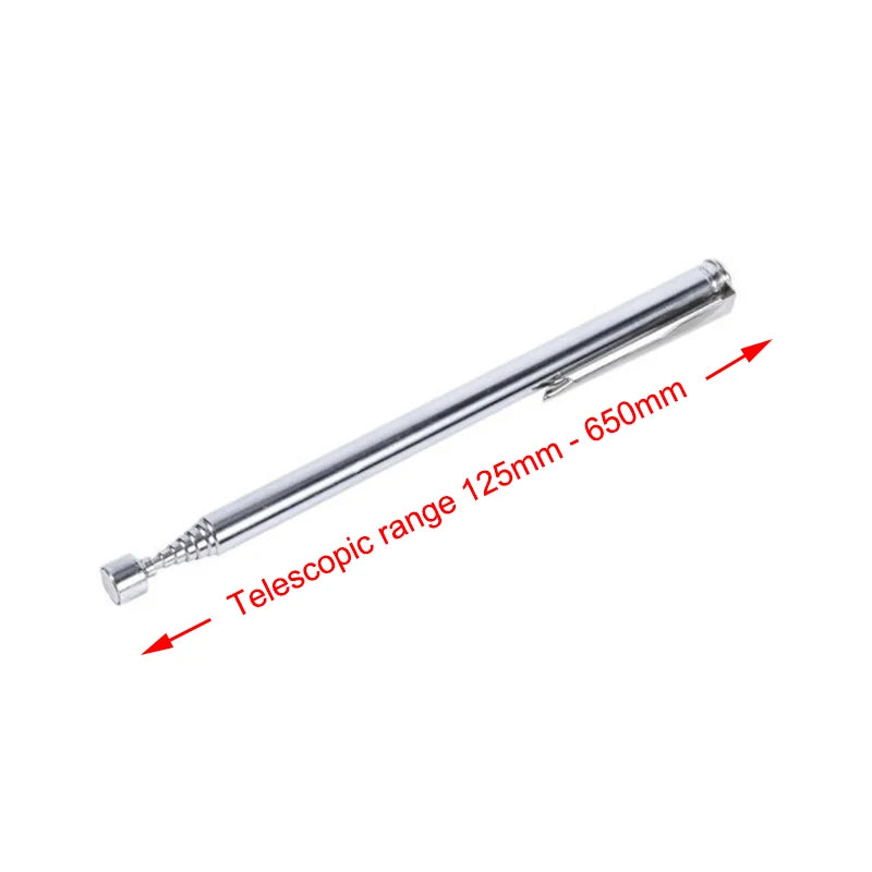 Mini Portable Telescopic Magnetic Magnet Pen Handy Tools Capacity For Picking Up Nut Bolt Extendable Pickup Rod Stick