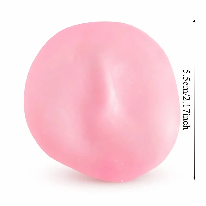 Squishy Plasticity Mochi Fidget Toys Transparency Coconut Oil Maltose Squeeze Toy Funny Anti-stress Sensory Toy for Adults Gifts