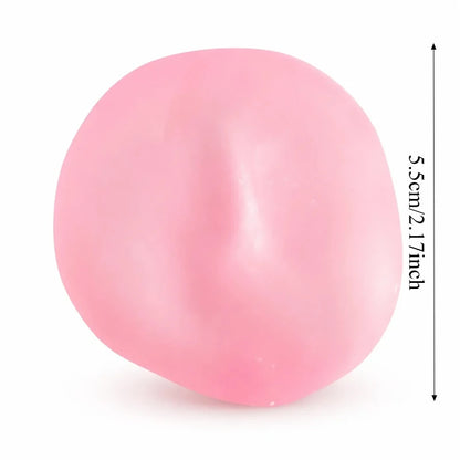 Squishy Plasticity Mochi Fidget Toys Transparency Coconut Oil Maltose Squeeze Toy Funny Anti-stress Sensory Toy for Adults Gifts