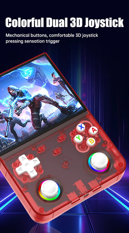 R36 Ultra X Retro Handheld Video Game Console Open Source Linux System with 4.5 Inch IPS Screen Portable Gaming Device