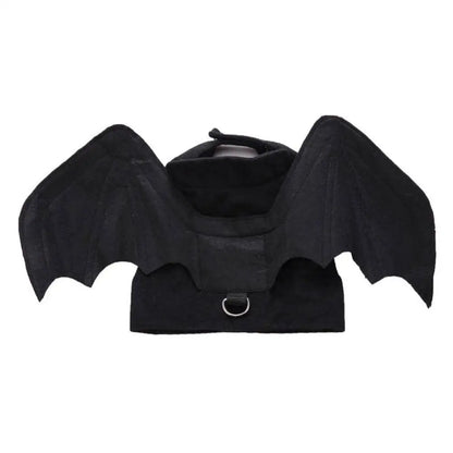 -Halloween Pet Costume - Cute Black Bat Wings Harness Costume For Cats And Dogs, Halloween Party Cosplay, Pet Supplies