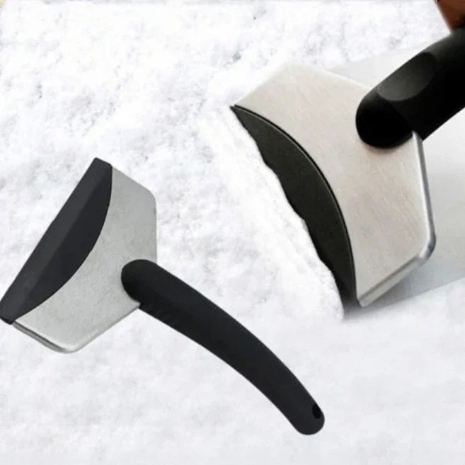 2Pcs Multifunction Car Snow Shovel Winter Windshield Defrosting Ice Scraper Tool Glass Snow Removal Tools Auto Accessories