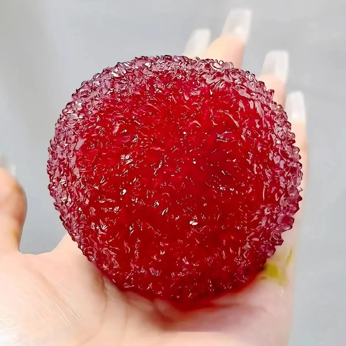 Slushy Bayberry Stress Ball Squishy Toy Shapeable Non-rebound Fidget Toys ASMR Slushy Squeeze Ball Anti Stress for Adults & Kids