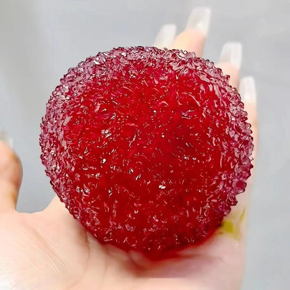 Slushy Bayberry Stress Ball Squishy Toy Shapeable Non-rebound Fidget Toys ASMR Slushy Squeeze Ball Anti Stress for Adults & Kids
