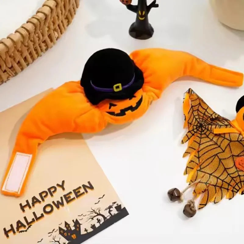 Halloween Pet Hat Funny Pumpkin Cat Headwear Cute Animal Costume Unique Pet Hood Festival Headgear For Halloween Party Pets