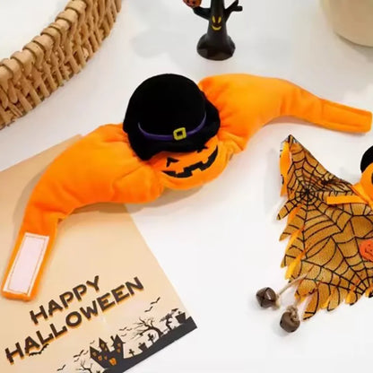 Halloween Pet Hat Funny Pumpkin Cat Headwear Cute Animal Costume Unique Pet Hood Festival Headgear For Halloween Party Pets