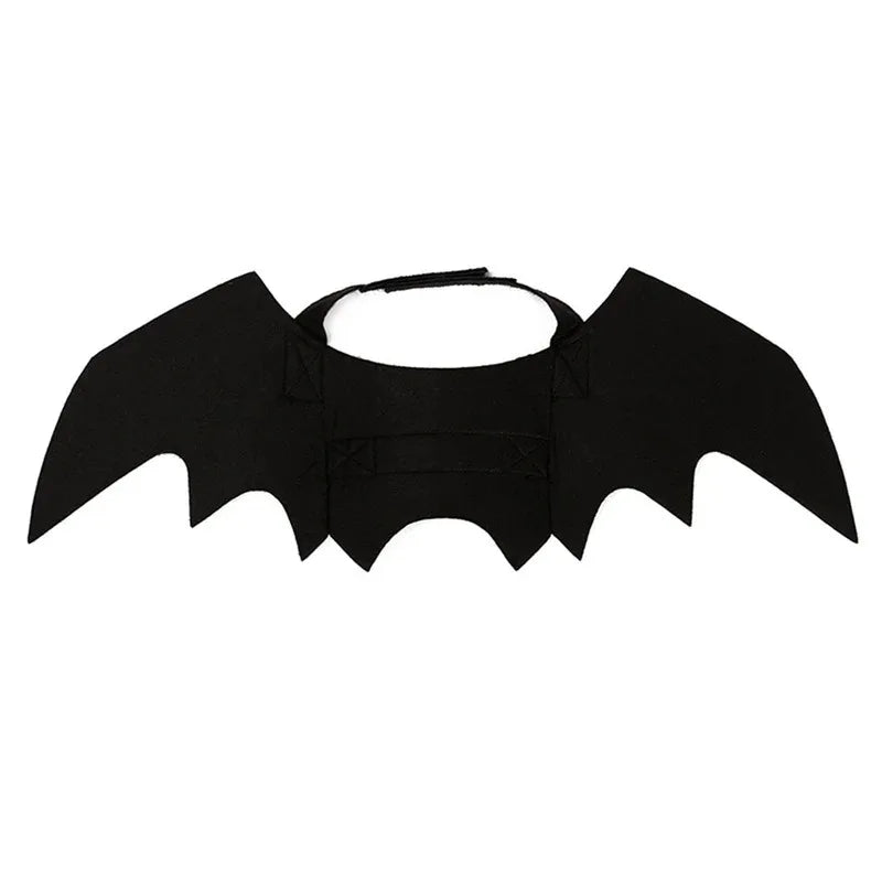 Halloween Cute Pet Clothes Black Bat Wings Harness Costume Cosplay Cat Kitten Dog Puppy Dress Kawaii Pet Clothes Party Gift