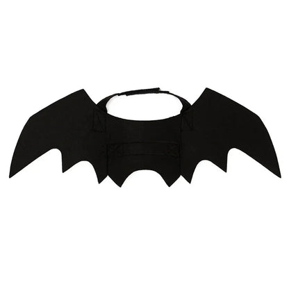 Halloween Cute Pet Clothes Black Bat Wings Harness Costume Cosplay Cat Kitten Dog Puppy Dress Kawaii Pet Clothes Party Gift