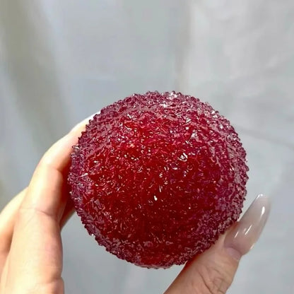 Slushy Bayberry Stress Ball Squishy Toy Shapeable Non-rebound Fidget Toys ASMR Slushy Squeeze Ball Anti Stress Rustling Sound