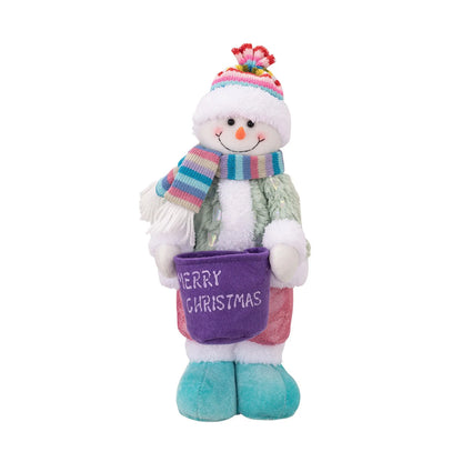 casa decoração decoracion casa Home decoration Christmas Santa Snowman-Reindeer Christmas Decoration Leg Table Mantel Decoration