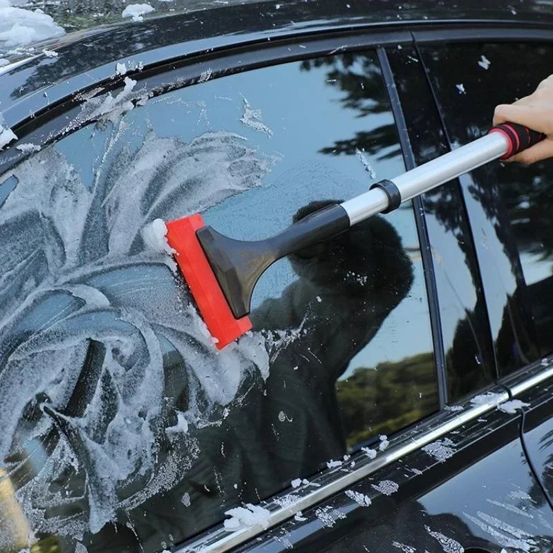 Telescopic Multi‑Function Car Snow Shovel, Ice Scraper Snow Brush for Windshield, Winter Frost Removal Cleaning Tool