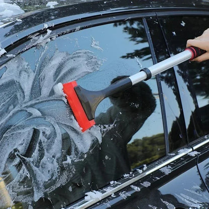 Telescopic Multi‑Function Car Snow Shovel, Ice Scraper Snow Brush for Windshield, Winter Frost Removal Cleaning Tool