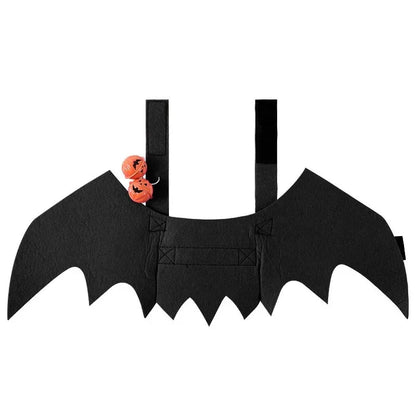 Halloween Dog Costumes Funny Pet Clothes Adjustable Dog Cosplay Costume Sets Novelty Clothing For Medium Large Dogs Bulldog Pug