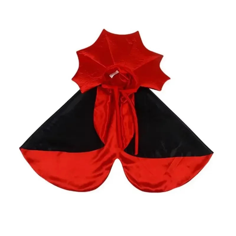 Cute Vampires Cloak Pet Halloween Costumes Kawaii Cosplay Outfit For Small Puppy Dog Cat Kitten Holiday Party Dress Accessory