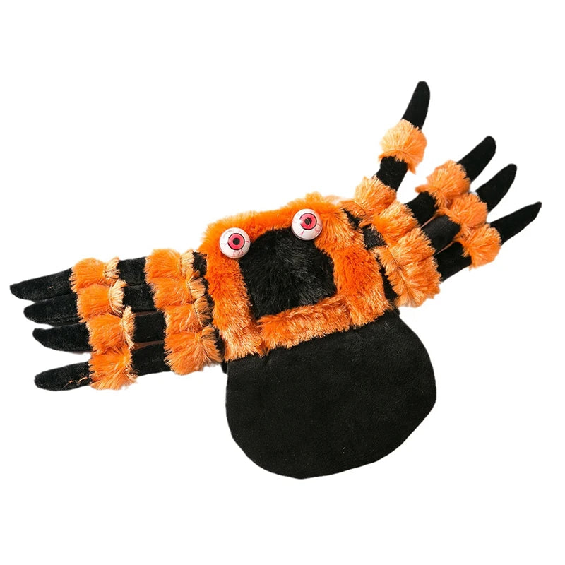 Halloween Cute Pet Clothes Red Eyed Spider Chest Back Transformation Costume Role Playing Cat Dog Halloween Party Pet Supplies