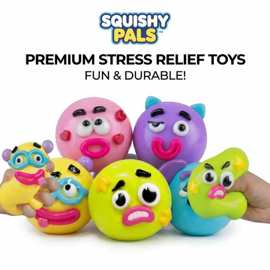 New Smushers Squishy, Curiosities Dog Face Swap Squishy Toy, Soft Moldable Cute Slow Rise Squeeze Toy, Stress Rela Relief Toy