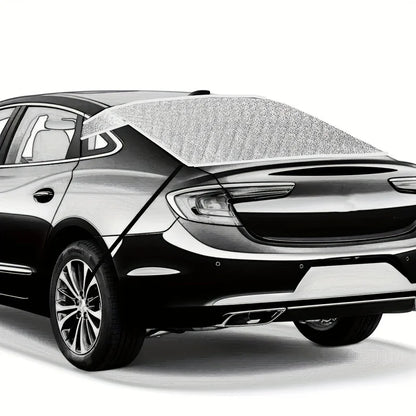 Car Winter Rear Window Snow Shield, Rear Windshield Snow Cover, Quickly Removes Snow, Prevents Ice, Frost, and Snow from Accumulating, Convenient Storage, Does Not Take up Space