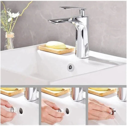 4Pcs Kitchen Bathroom Basin Circular Overflow Drain Cover Decoration Bathtub Sink Hole Overflow Hollow Washbasin Overflow
