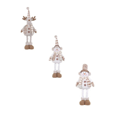 casa decoração decoracion casa Home decoration Christmas Santa Snowman-Reindeer Christmas Decoration Leg Table Mantel Decoration