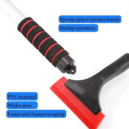 Ice Scraper Snow Brush For Car Windshield Frost Removal Winter Auto Windows Defroster Car Snow Shovel Cleaning Removal Tool T0T3