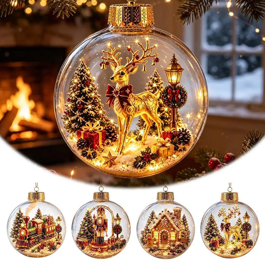 Light-Up Christmas Story Ornament – 3.15 in
