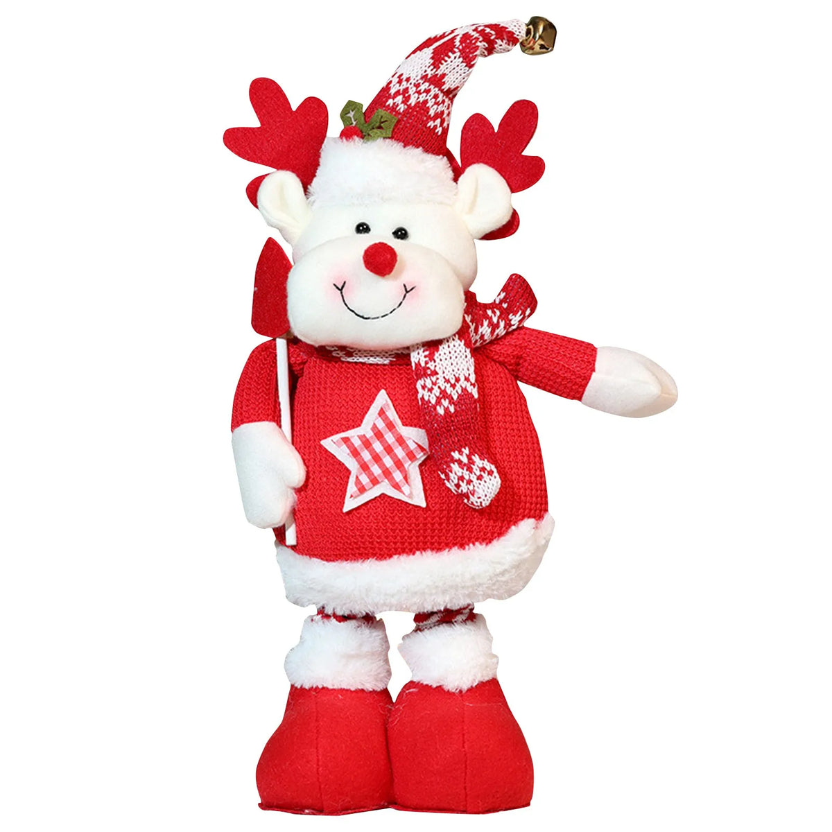casa decoração decoracion casa Home decoration Christmas Santa Snowman-Reindeer Christmas Decoration Leg Table Mantel Decoration